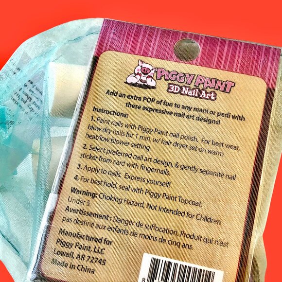 Piggy Paint Non-toxic Girls Nail Polish Funny Bunny Water Based 4 Gift Pack NEW - Picture 6 of 7